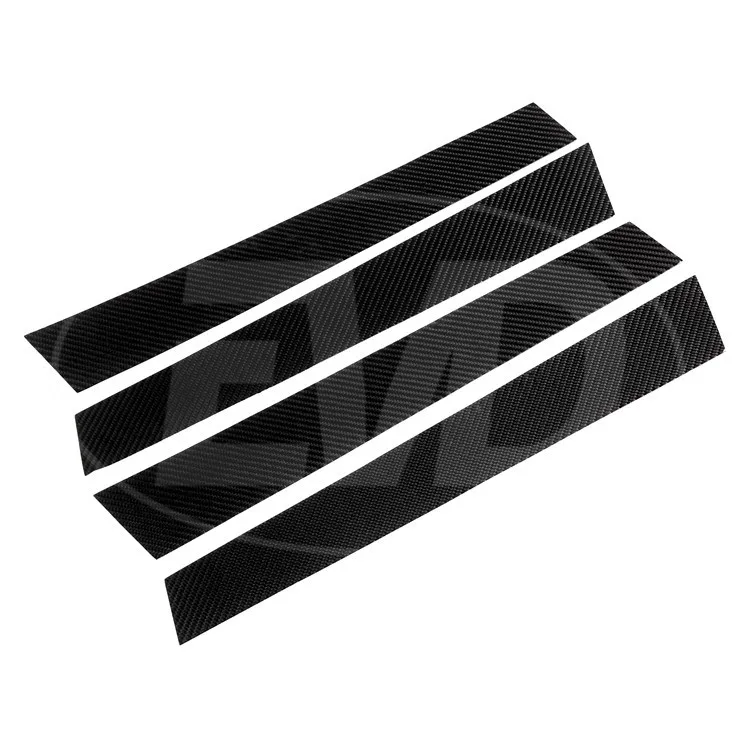 CARBON FIBER B C PILLAR for 2009-2013 HONDA FIT JAZZ
