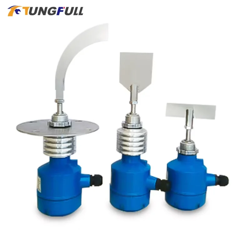 

Rotary Paddle Level Switch Flange Type Plastic Pellet Level Switch high Temperature Paddle Switch Paddle Level Indicator