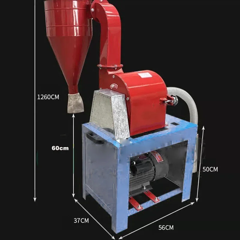 Multi-function Self-feeding Grain Grinding Machine Dry Cereal Mill for Corn, Sorghum, Beans Powder Making