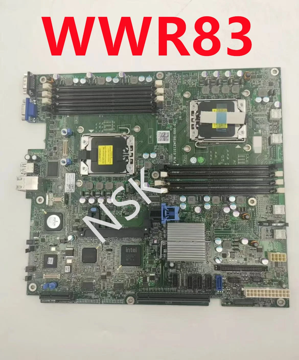 

Original WWR83 For DELL PowerEdge R410 Server Motherboard W179F N83VF N051F 1V648 LGA 1366 100% test ok