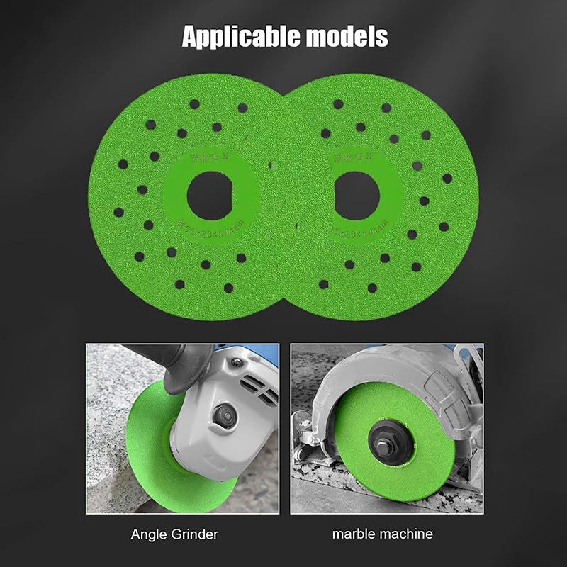 【Super Thin Cutting Disc 4inch Diam For Porcelain Glass Ceramic Tile Marble Diamond Saw Cutting Disc For 100 Angle Grinder】