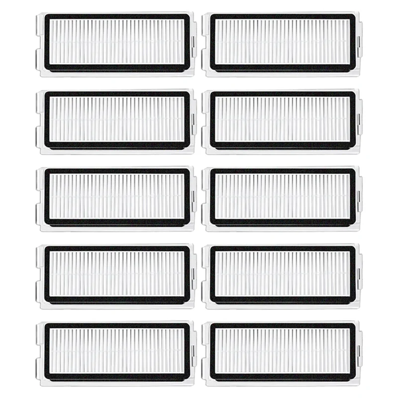 A76G-Hepa مرشحات استبدال ل JONR P20 PRO / JONR T5 Pro جهاز آلي لتنظيف الأتربة اكسسوارات قابل للغسل تصفية 10 قطعة