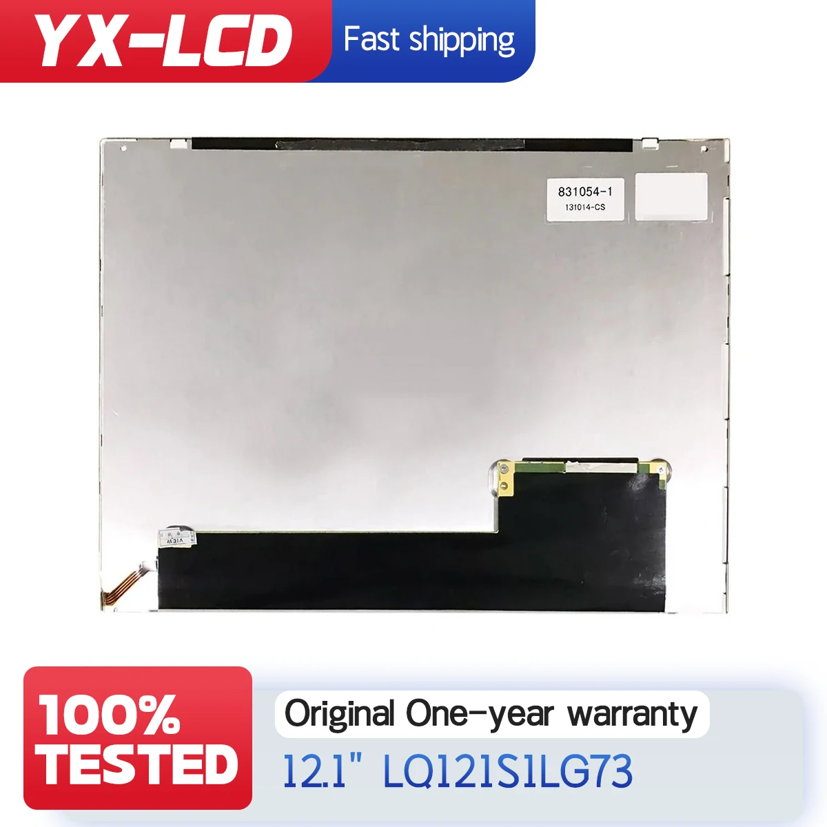 

100% протестированный 12,1-дюймовый TFT-LCD дисплей 800*600 для LQ121S1LG72 LQ121S1LG73 LQ121S1LG74 LQ121S1LG74A LQ121S1LG75