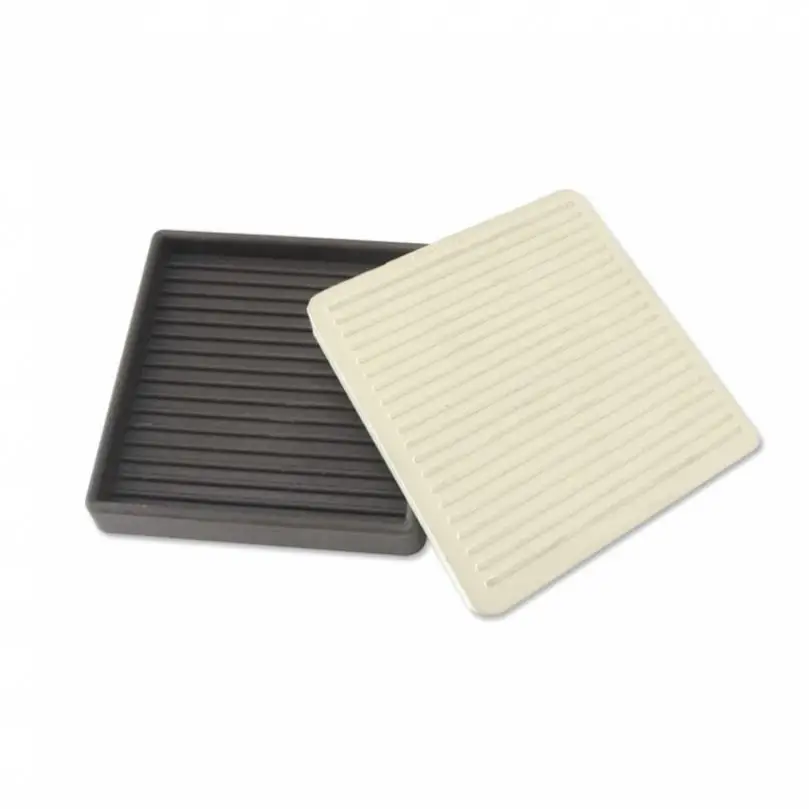 1 Stuk 3 Inch Vierkant Gevormde Rubber Antislip Meubelen Pads Glijdende Vloer Grip Voor Stoel/Bank