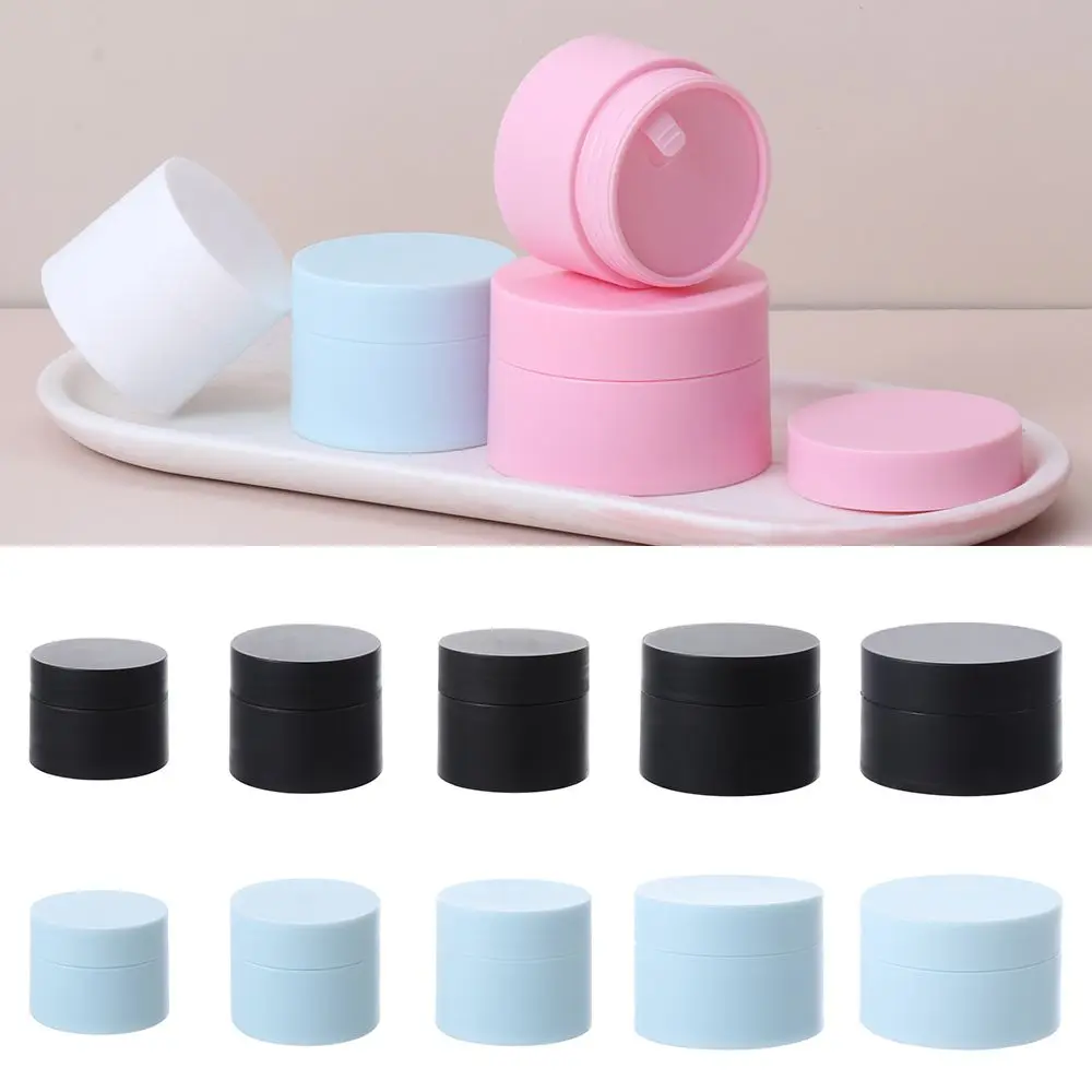 1Pcs Plastic Travel Bottle Refillable Bottle Cream Jar Empty Container Empty Box Makeup Jar