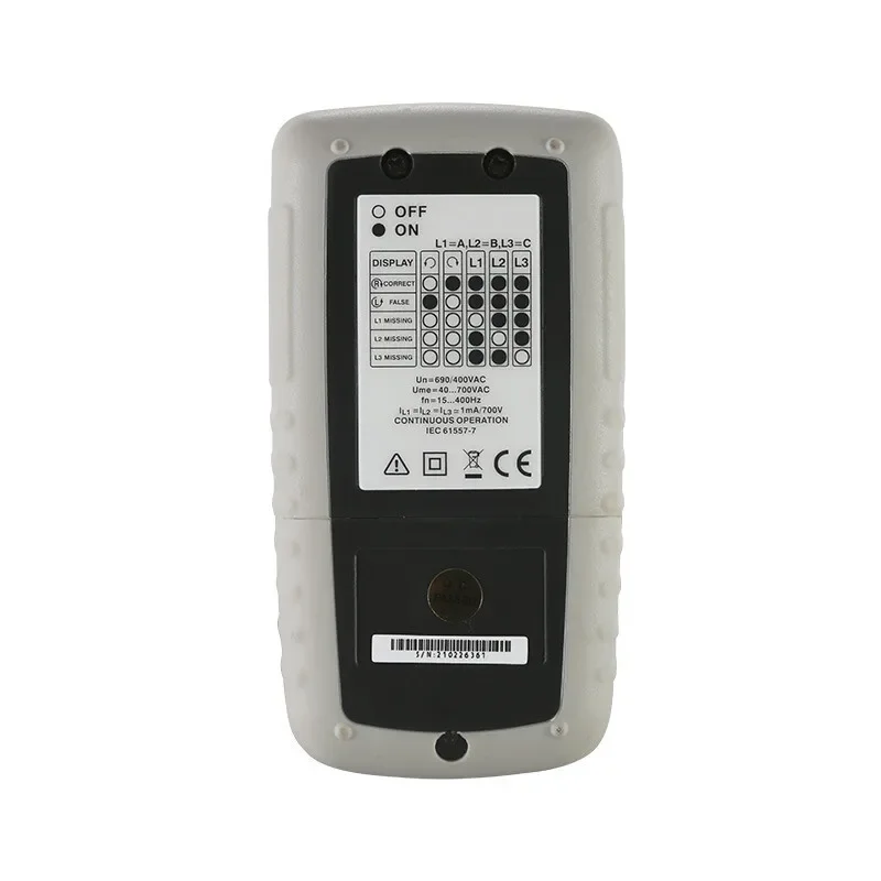 Phase sequencer DT-901/902 Three-phase phase indicator Electrical phase detector Steering indicator