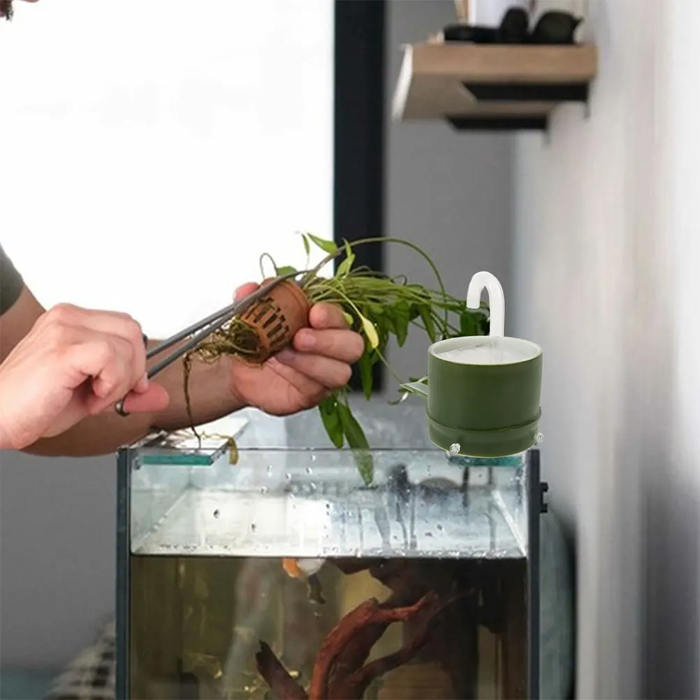 

Bamboo Filter Fish Tank Water Fountains Aquatic Tube Decoration Betta Purifier Aquarium External Filters Simulated Bamboo Tube
