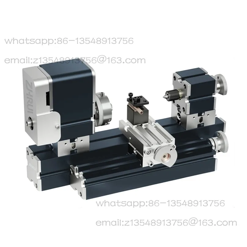 Miniature metal lathe Mini combined small machine tool Multifunctional teaching Woodworking household