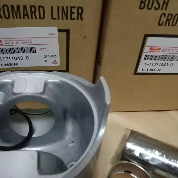 yyhc ISUZU 4HK1/6HK1 liner kit 1-87813540-0, EX200-3/EX210-3/EX240-3 excavator engine piston, liner, ring, pin