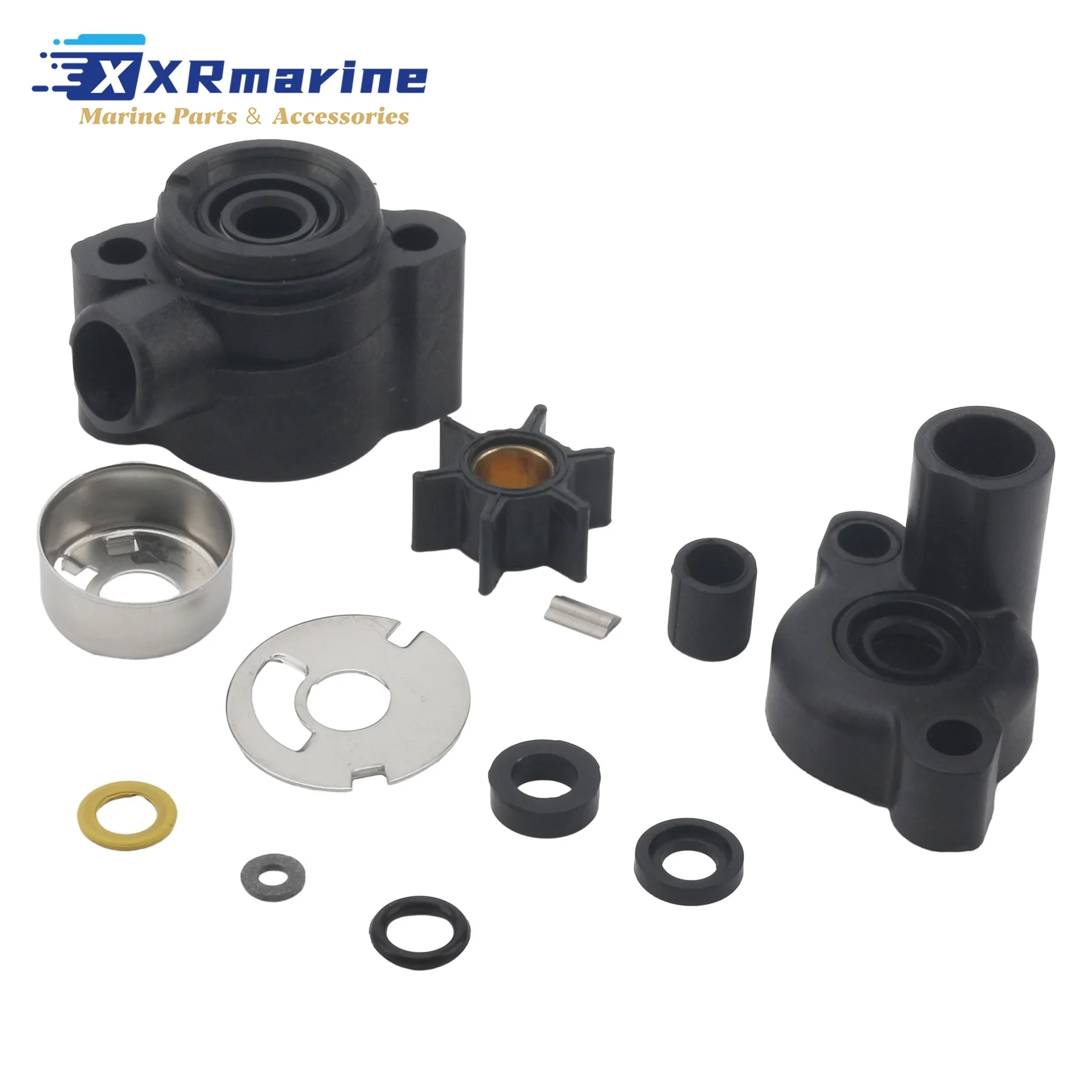Compatible with Mercury Mariner Outboard 2 Stroke 4HP 4.5HP 6HP 7.5HP 9.8HP Boat Engines Water Pump Impeller Repair Kit view 4