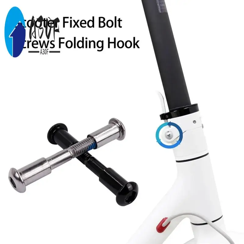 

A30F-Folding Pothook Hinge Bolt Repair Hardened Steel Lock Fixed Screw Hook For Xiaomi MIJIA M365 Electric Scooter