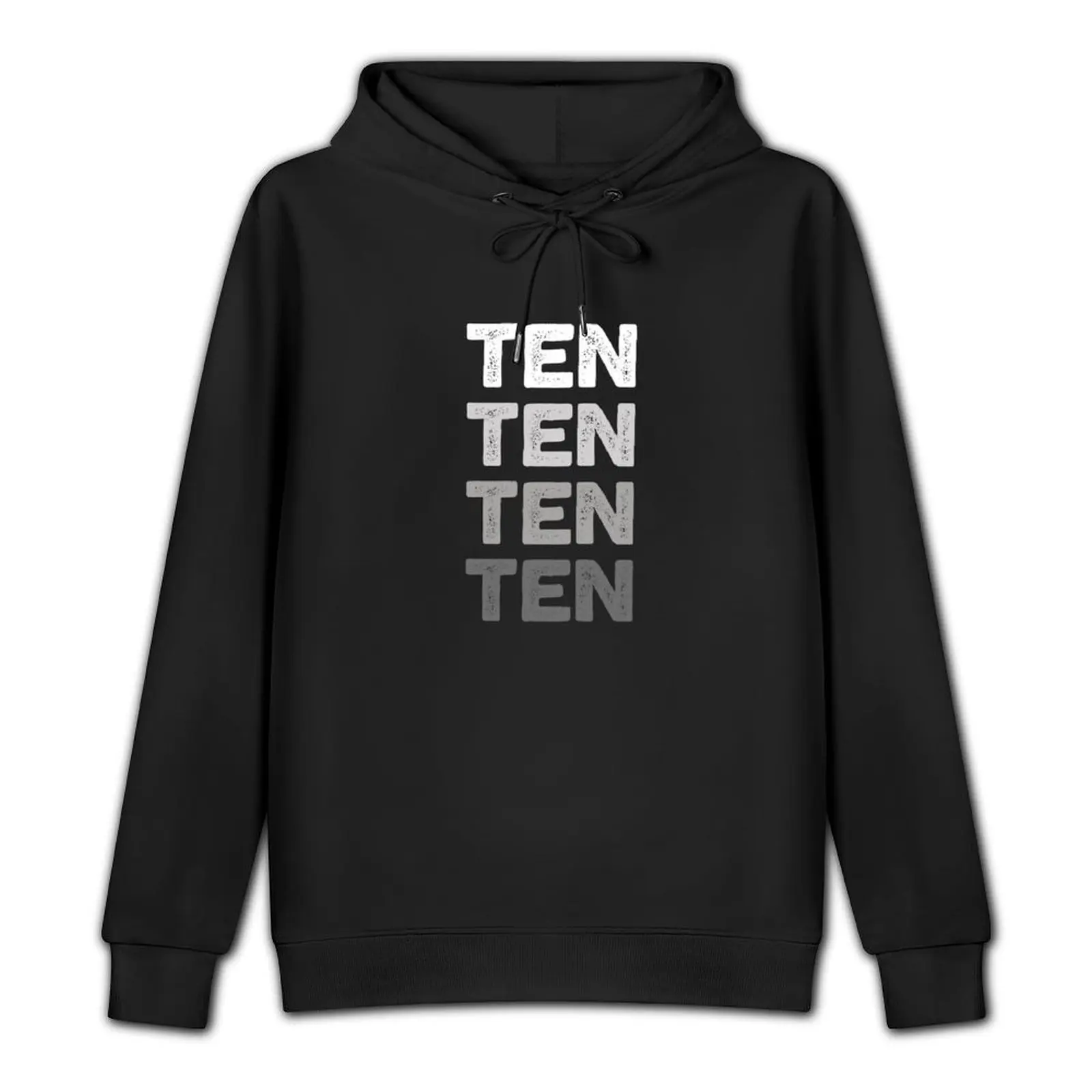 10th Kids Birthday, Adults Favorite Number Ten, Sports Grey Pullover Hoodie men's sweat-shirt tracksuits