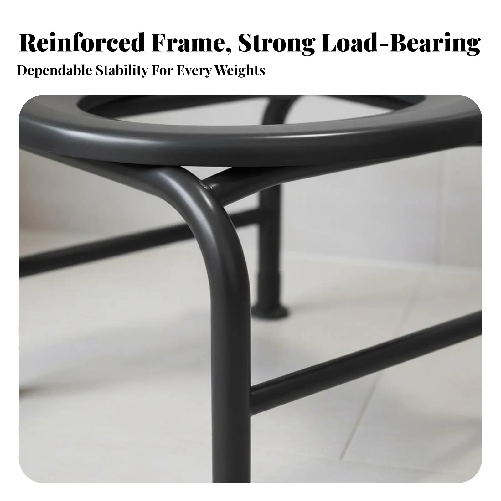 

Squatting Pan Conversion Seat Sturdy help Commode Chair Easy to Clean With Lid for Pregnant Women, Post-Surgery Patients