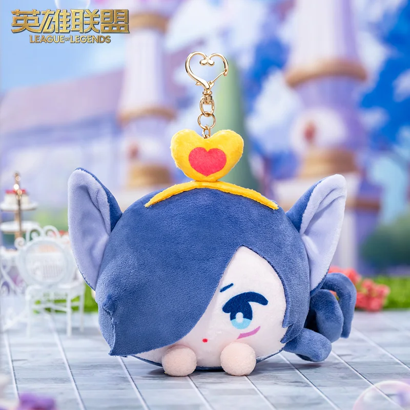 [Official]Game LOL Rakan Xayah Keychain Cute Magnetic Pendant Doll Cosplay Backpack Decoration Couple Doujin Birthday Gifts view 3