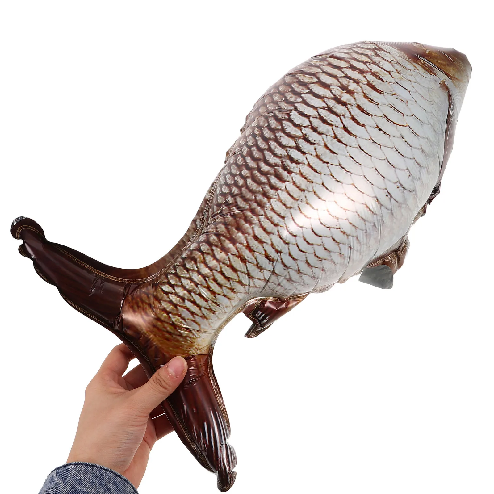 6 قطع من بالونات الأسماك الكرتونية المصنوعة من رقائق الألومنيوم لتزيين الحيوانات البحرية لمهرجان أعياد الميلاد وصيد الأسماك وحفلات الأطفال #4