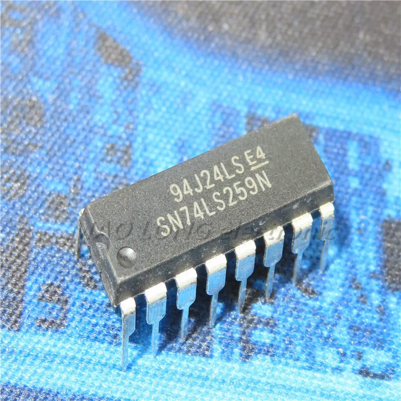 10PCS/LOT SN74LS259N 74LS259 DIP-16 logic chip integrated block IC In Stock