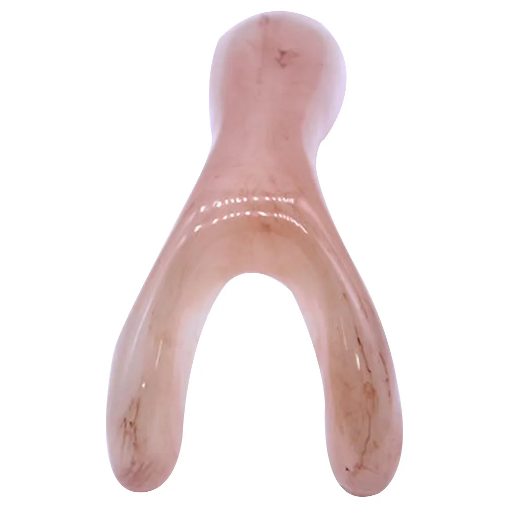 

Массажер-скребок для лица из смолы для точечного массажа, портативный косметический инструмент, удобный ручной дизайн, прост в использовании