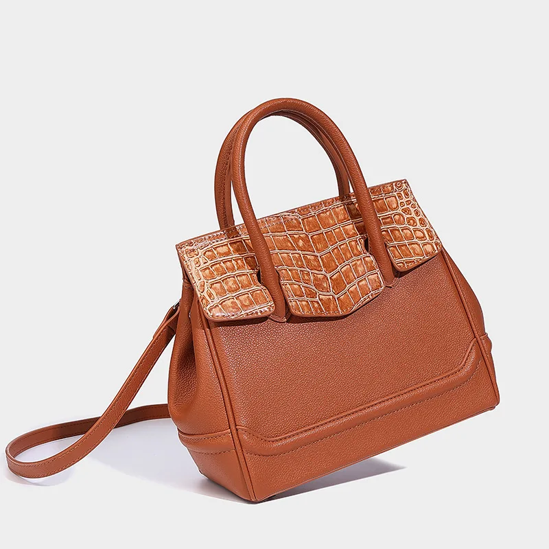 

Портативная сумка премиум-класса в стиле ретро 2025 года с крокодиловым узором/плечо/косая сумка