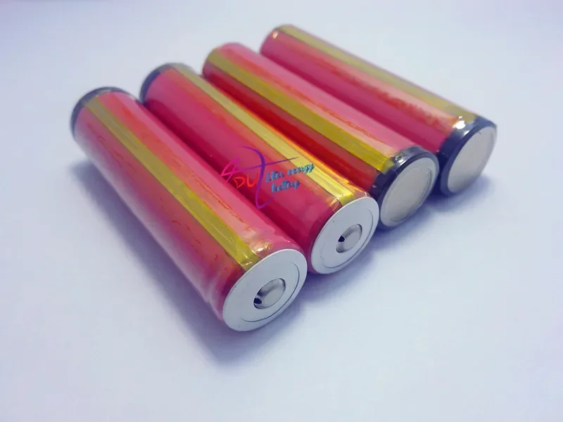 4pcs 100% New Original For Sanyo 18650 2600 Mah 3.7v Rechargeable Lithium Battery