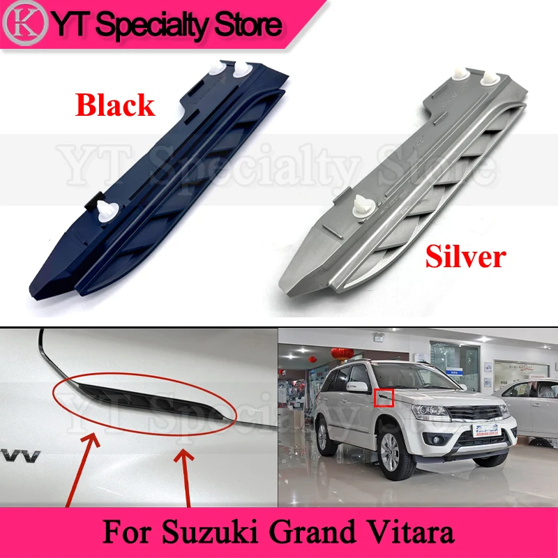 

Kamshing Engine Hood Side Decorative Piece For Suzuki Grand Vitara Front Bumper Hood Garnish Cover 72420-65J01