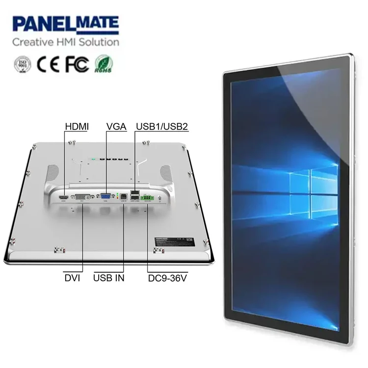 

Factory Custom 27 Inch Embedded Industrial Lcd Display Capacitive Touch Screen Monitor Display For Industrial Application