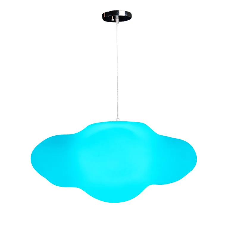 

Minimalist cream wind cloud lamp restaurant chandelier 2025 popular Internet celebrity shopping mall Meichen decoration