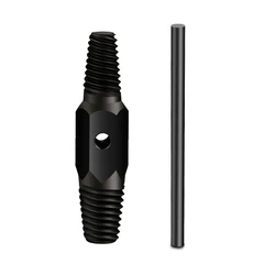Damaged Screw Extractor Double-headed Screw Extractor Drill Bit Set Water Pipe Bolt Screw Valve Thread Repair Remover Tool