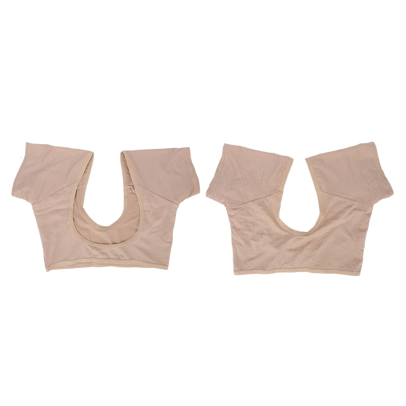 

Underarm Sweat Vest Quick Dry Breathable Mesh Reusable Armpit Sweat Pads for Women Girls Skin Color Underarm Sweat Pads