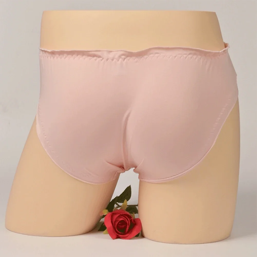 Mens Sissy Flowers Lace Bulge Pouch Panties Mid-rise Colo Briefs Sweet Seamless Underwear Breathable Comfortable Underpants 2025
