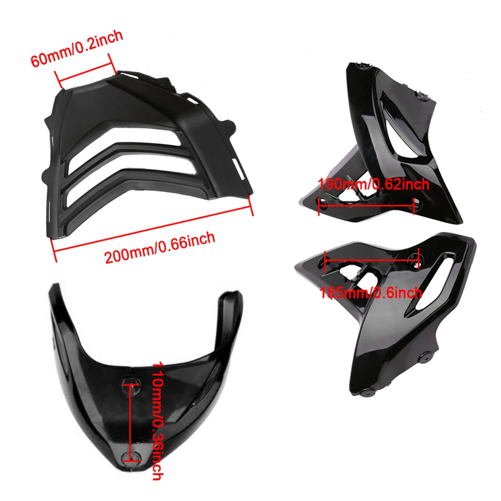 Motorcycle Engine Guard Cover Fairing Belly Protector For Honda CBF150 WH150-2 WH150-3 WH125-16 CB190R CBF190R