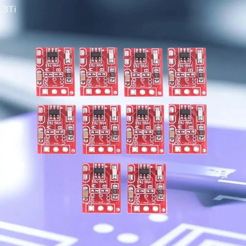 Paquete económico de 10 módulos de teclas táctiles capacitivas TTP223, función de interruptor autoblocante/momentaneo, un solo canal.