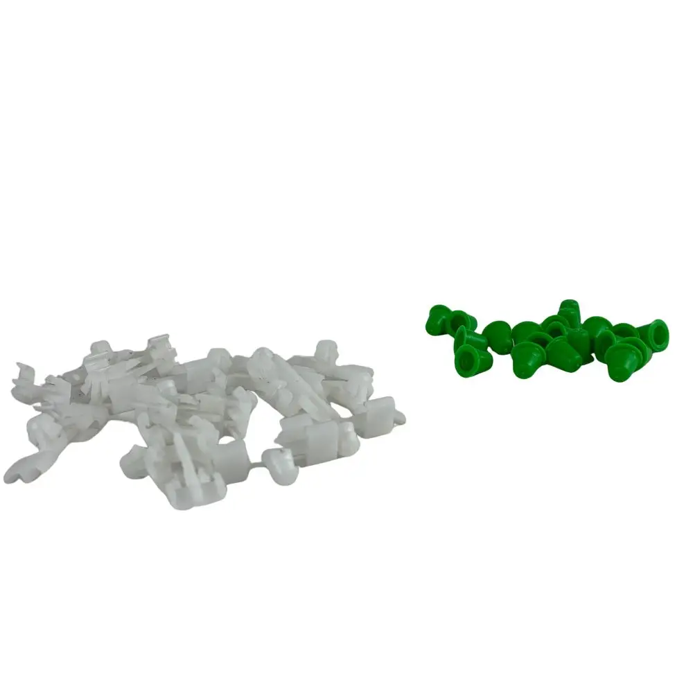 ZOOMKEY 20Pcs Door Moulding Clips 51138250585 For BMW E46 323Ci 325Ci 328Ci 330Ci M3 - Detail 1