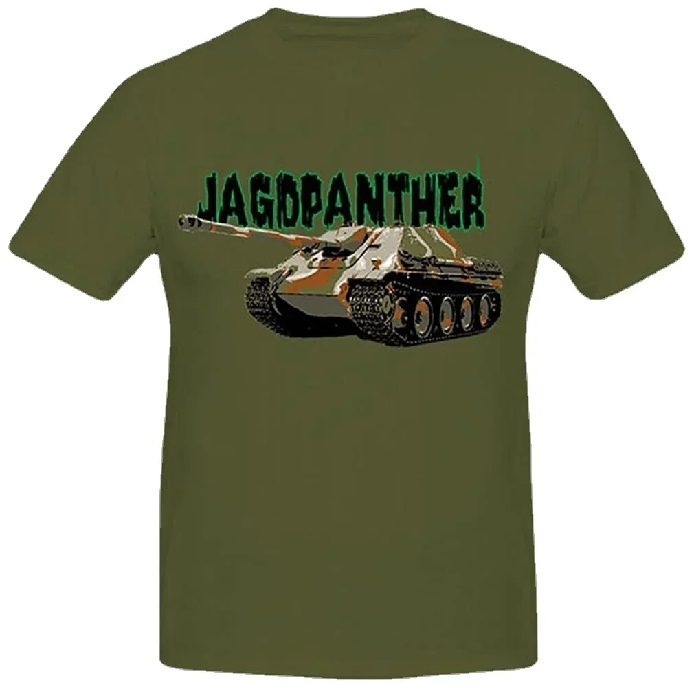 

Shooting Panzer V Panther Tank WWII Car Armoured Combat Tank Assault Gun Men T-Shirt Size S-3XL