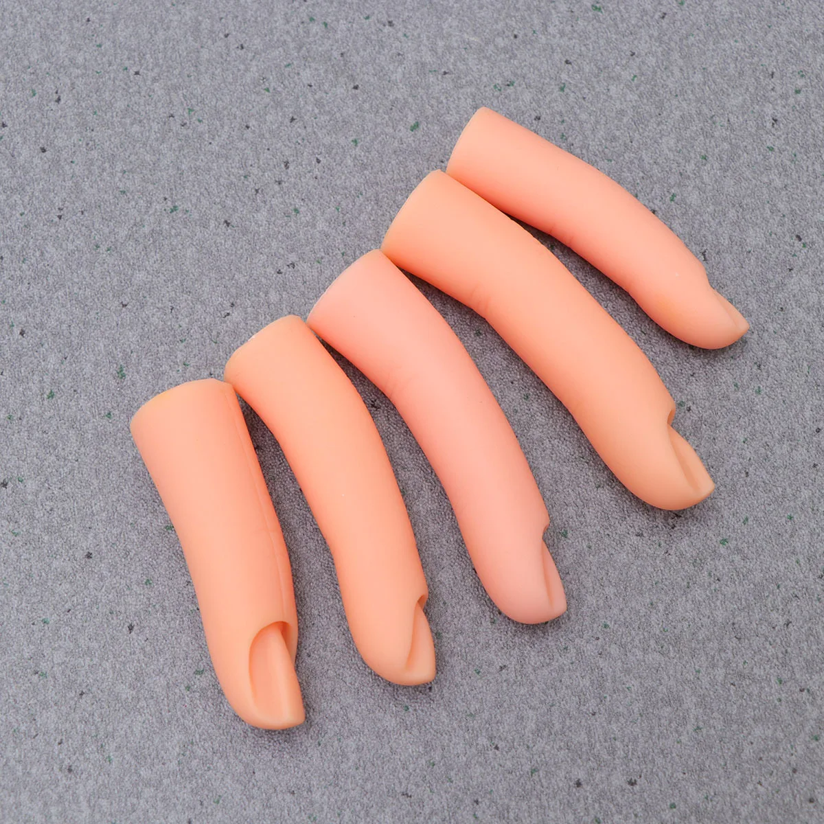 

Nail Art Practice False Finger Sturdy Material Manicure Training Tool Practice Fingers for Nails Nail Art Learner Gift