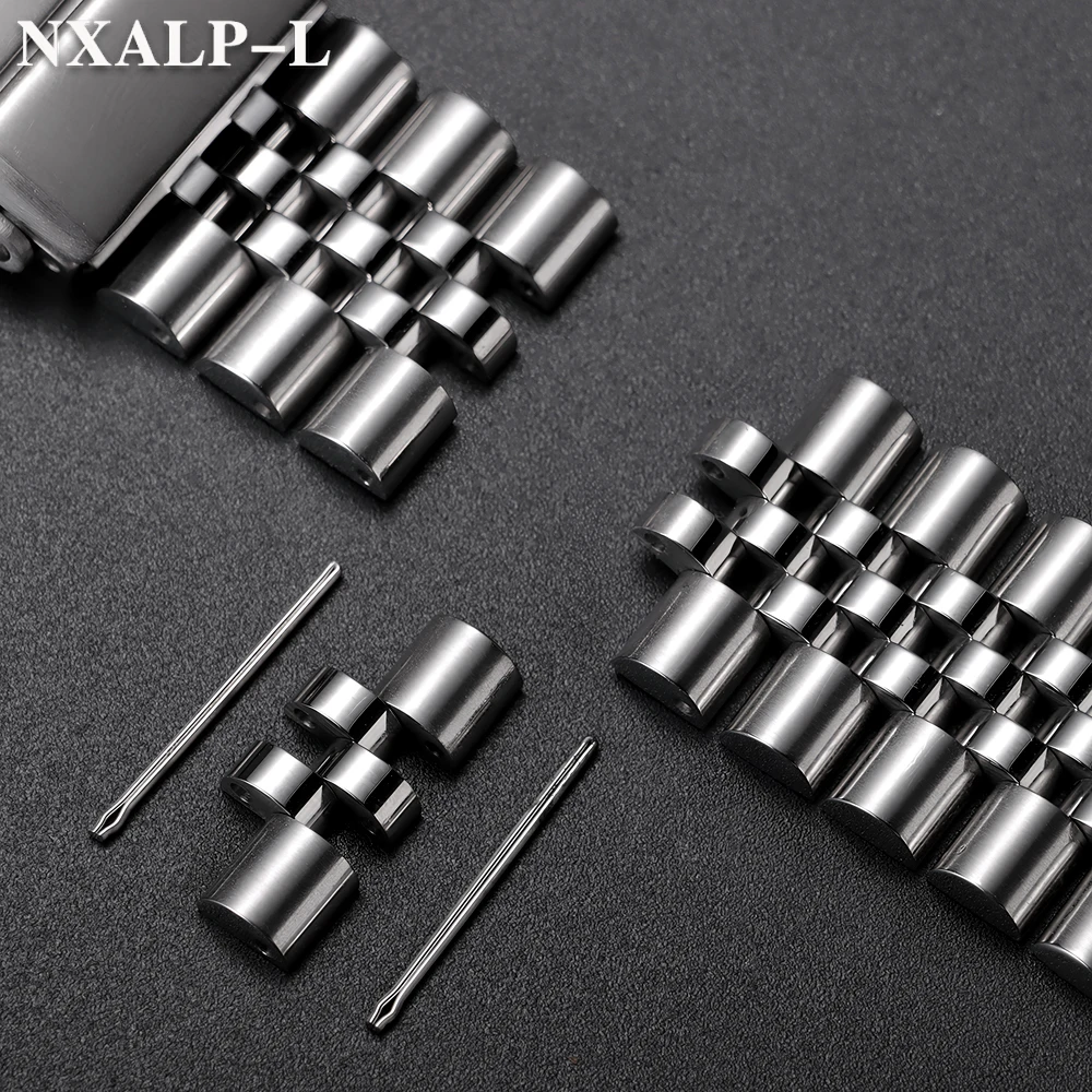 Cinturino in acciaio inossidabile massiccio 316L per Seiko per Jubilee Bracciale subacqueo Cinturino con fibbia solida Cinturino sportivo da uomo 20mm 22mm