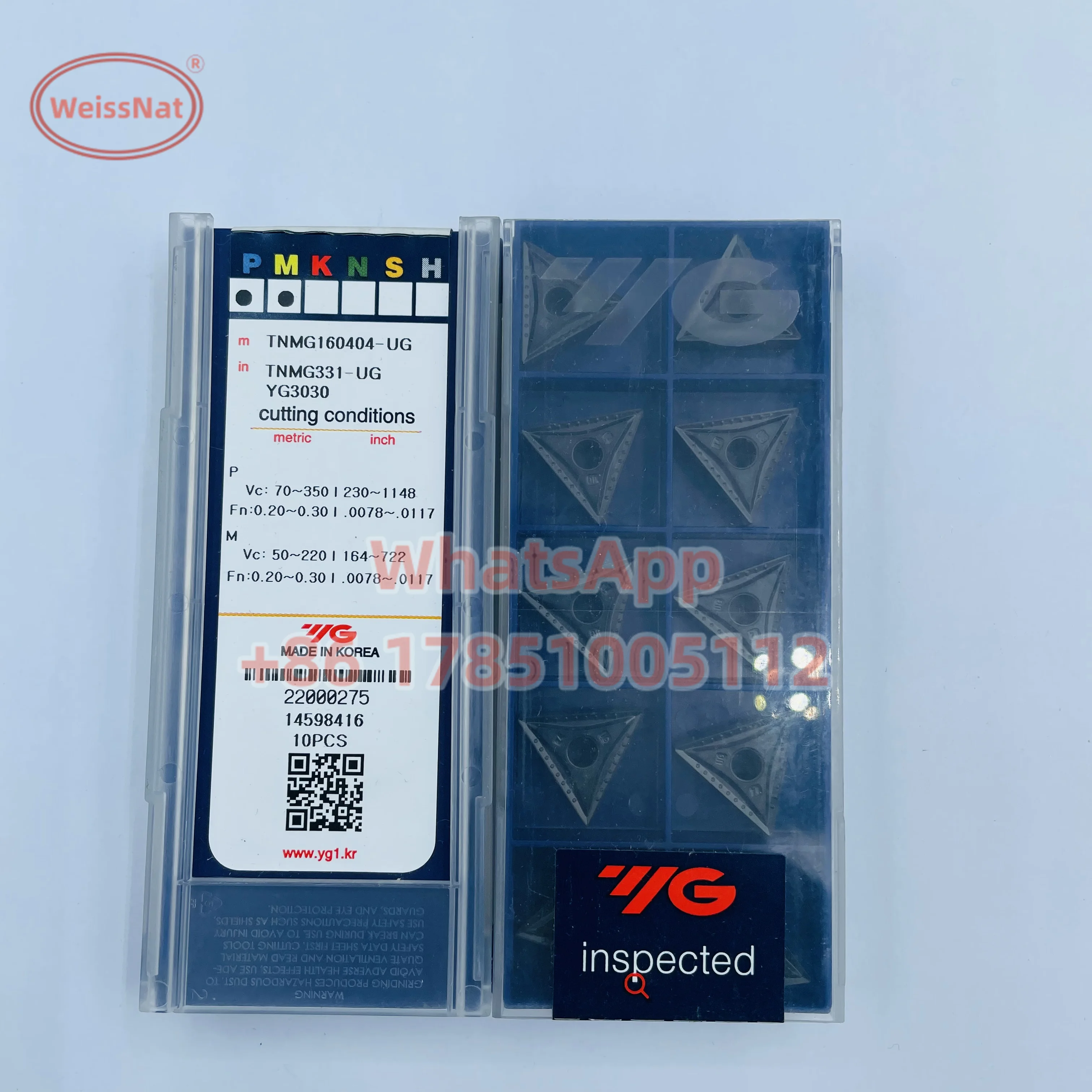 YG-1 TNMG160404 TNMG160408 TNMG160412 TNMG220404 TNMG220412-UR YG3030 YG801 YG1001 YG3020 Carbide Insert TNMG Inserts