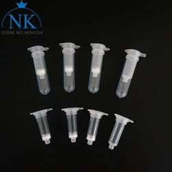 100pcs/lot 2ml separation column Plasmid extraction kit Chromatography DNA RAN Extraction nucleic acid purification column