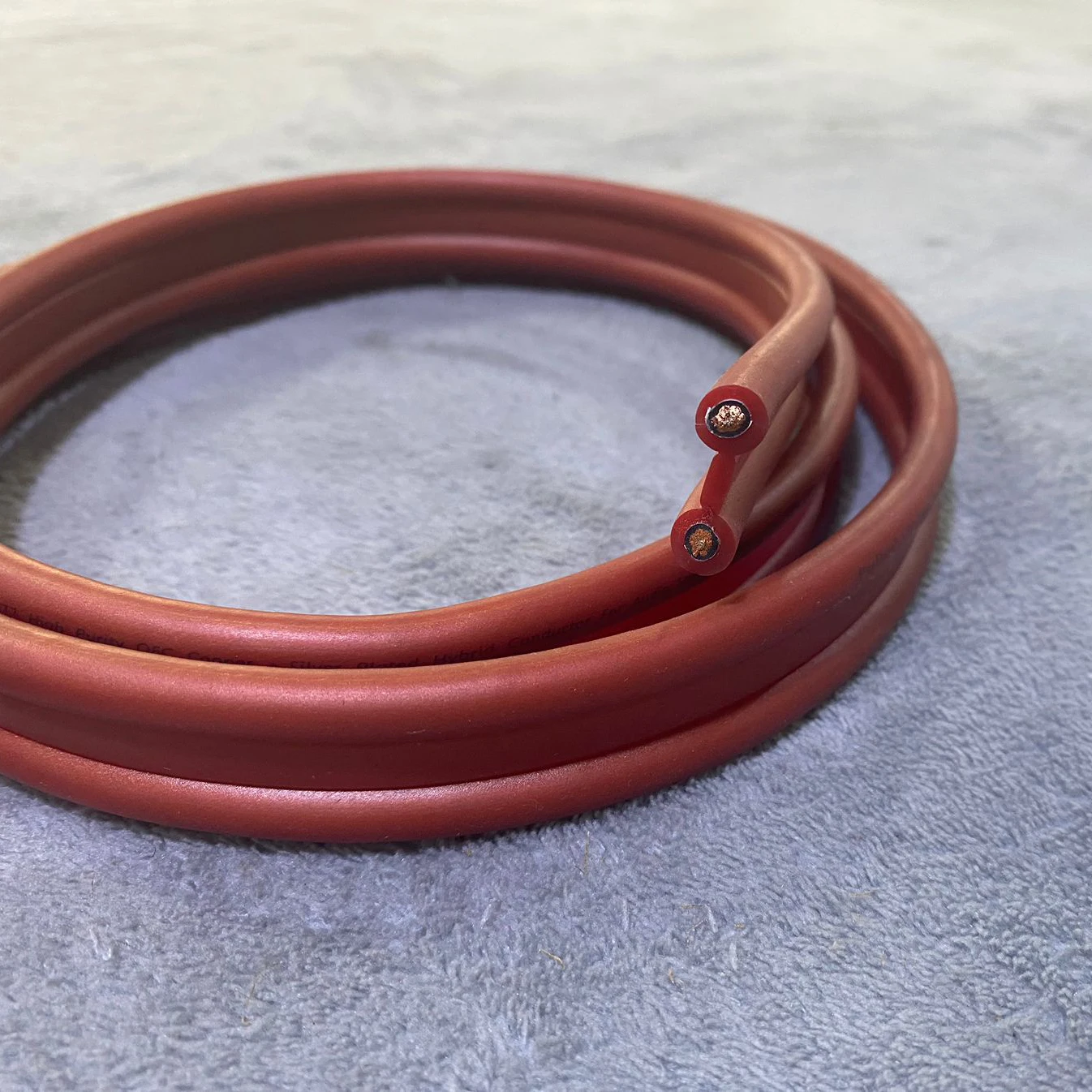 كابل مكبر الصوت السائبة مثل الهولندية VDH الكاردينال Vandenhauer مطلي سلك فضي سميك HIFI سلك مكبر الصوت رش المال