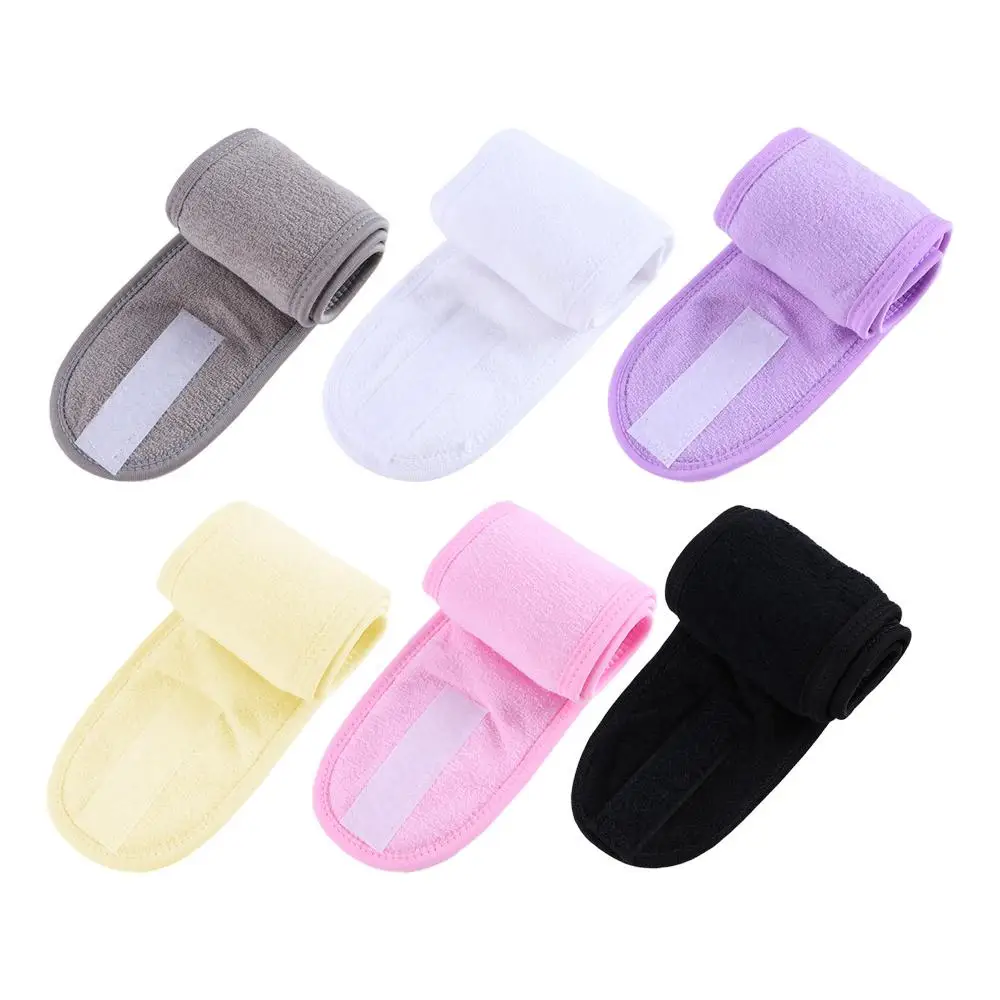 Wash Face Yoga Facial Cosmetic Shower Adjustable Head Band Turban Makeup Hairband Tiara Turban