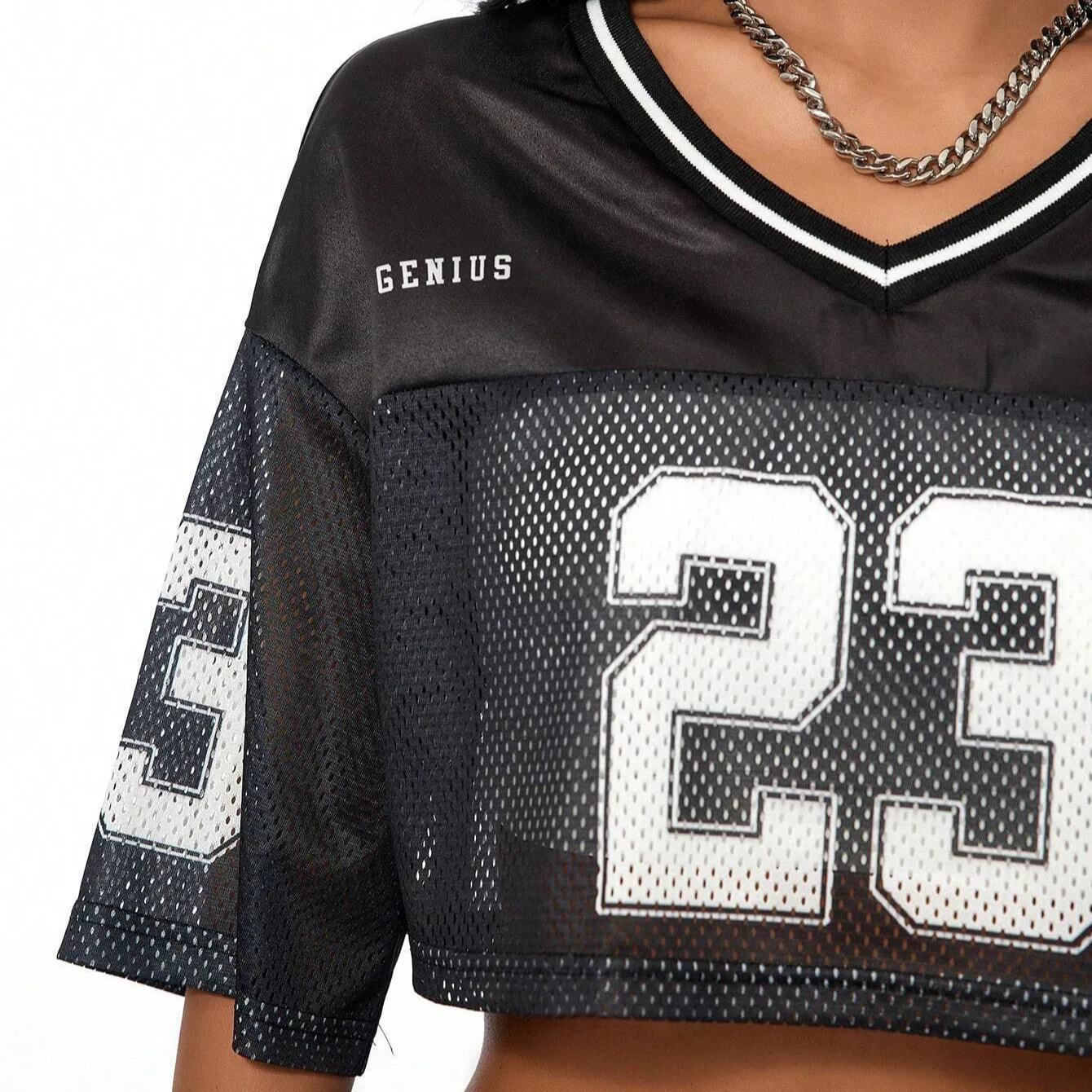 European and American Oversized Ball Suit 2025 Summer Hollow Out Street Spicy Girl Style Top Y2K Women's Clothing