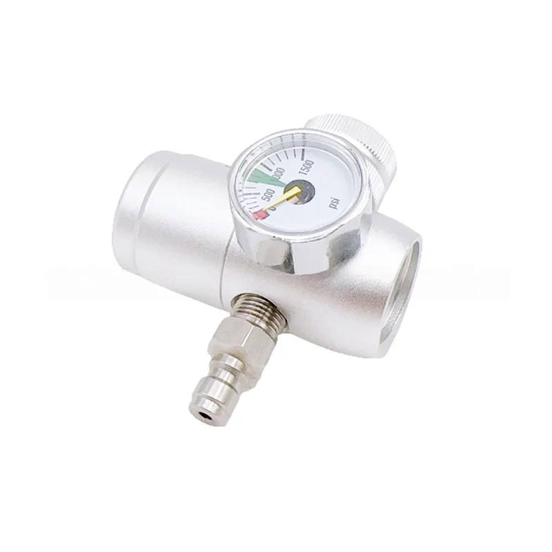 ABZV-para elaboración casera Compatible con cilindro de Soda Sodastream conector de llenado rápido TR21-4 roscado para válvula microajustable
