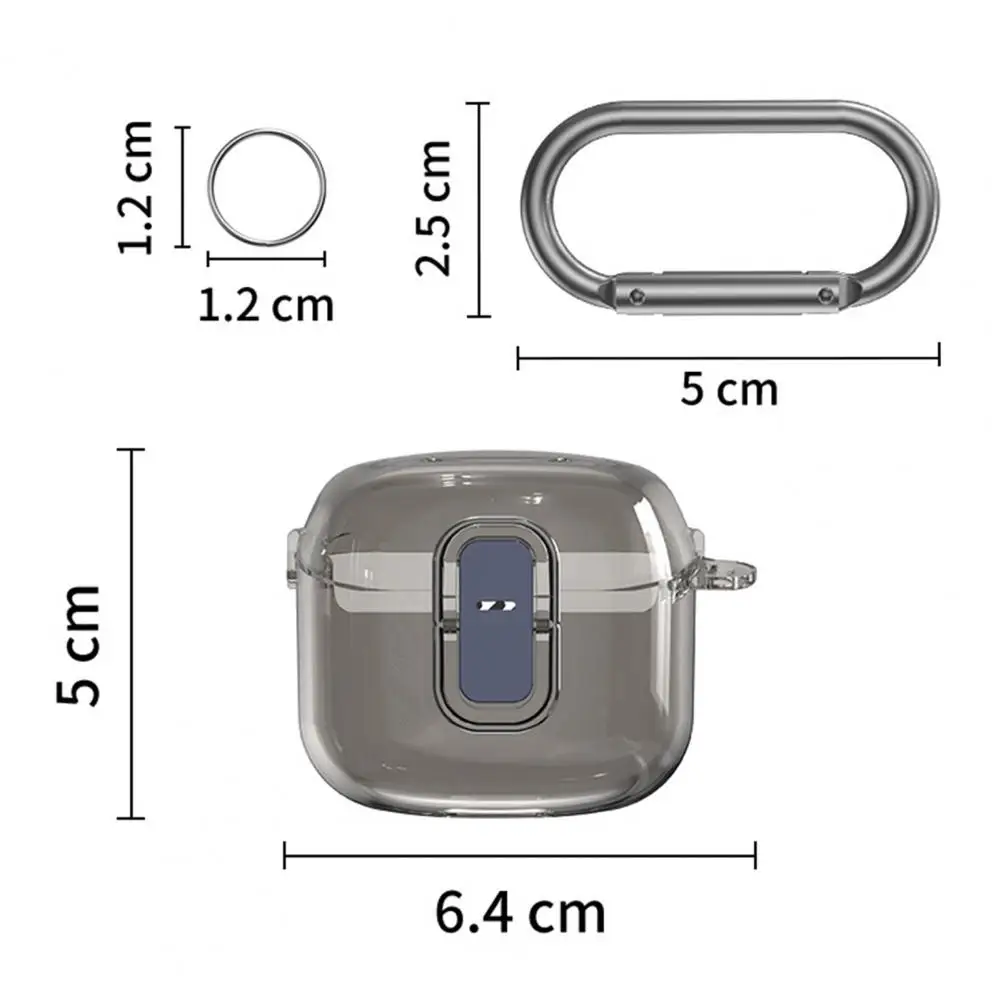 Прозрачный защитный чехол для наушников, мягкий ТПУ, водонепроницаемый беспроводной Bluetooth-гарнитура, защитный чехол для наушников JBL Tune Flex