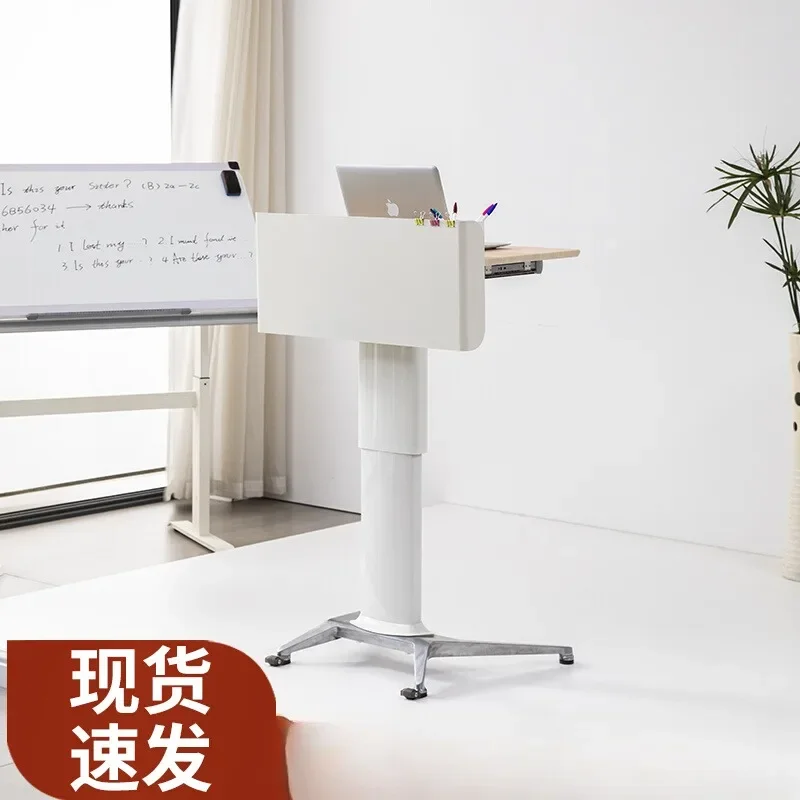 Movable Podium Classroom Meeting Room Training Simple Host Desk Reception Desk Welcome Desk Speaker Desks Podium Table