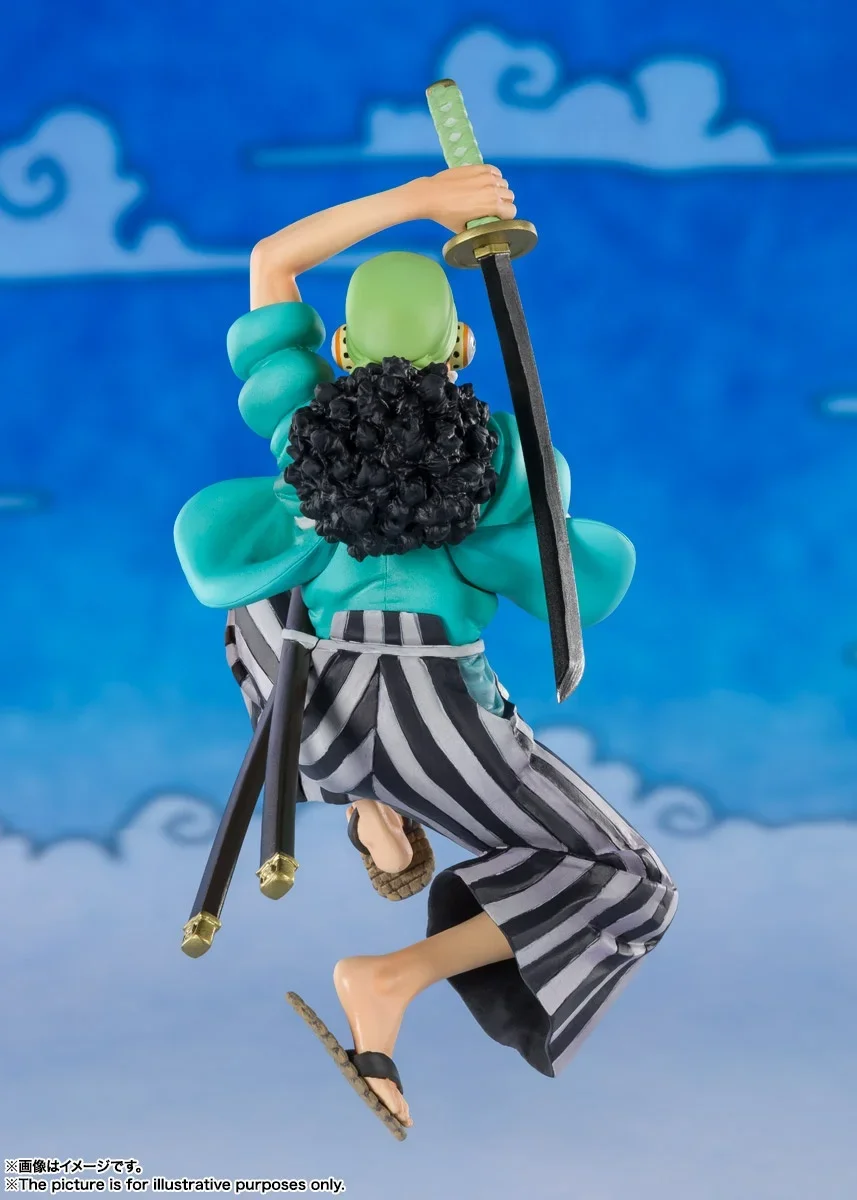 BANDAI Asli Figuarts ZERO Wano Negara Usopp One Piece Anime Aksi PVC Gambar Model Lengkap Usohachi