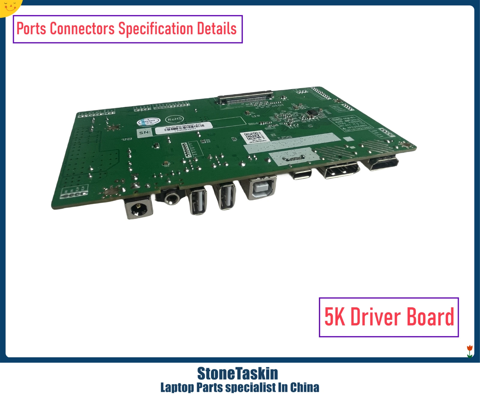 StoneTaskin JRY-W9CUHD-AA1 5K Driver Board For iMac 27 inches