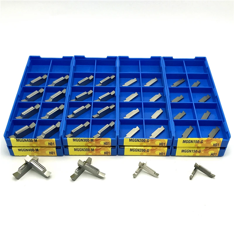 

MGGN150 MGGN200 MGGN300 MGGN400 MGMN500 Aluminium Grooving Inserts Lathe Slotted Blade for Aluminium Cutting Turning Tool Insert