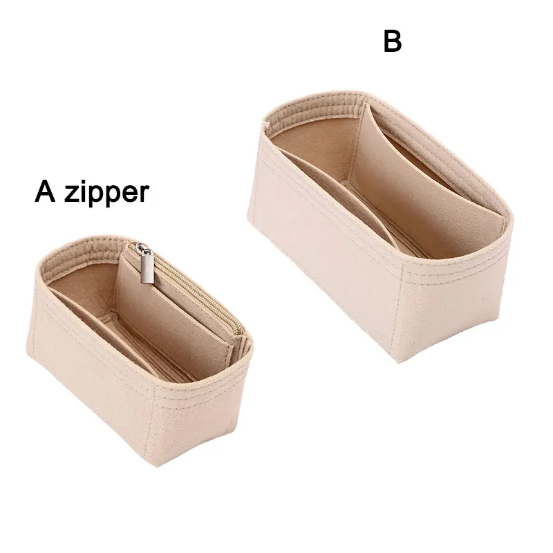 Slim Felt Purse Insert Organizer For Speedy Trunk 20 25 Inner Bag Storage Liner Shaper