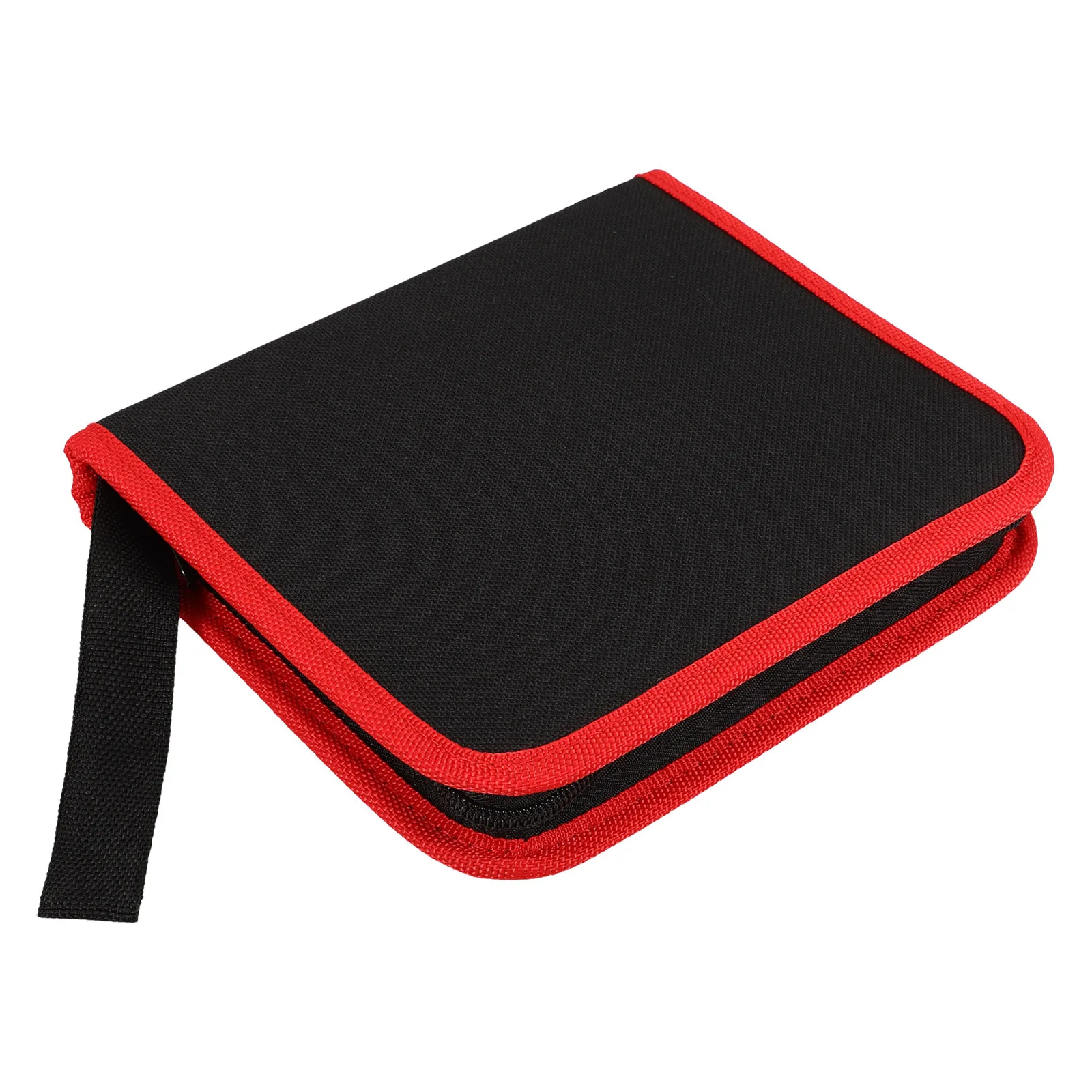 Borsa portaoggetti per punte da trapano Panno di tela Custodia durevole per attrezzi portatile di grande capacità per attrezzi Organizzatore di stoccaggio con cerniera