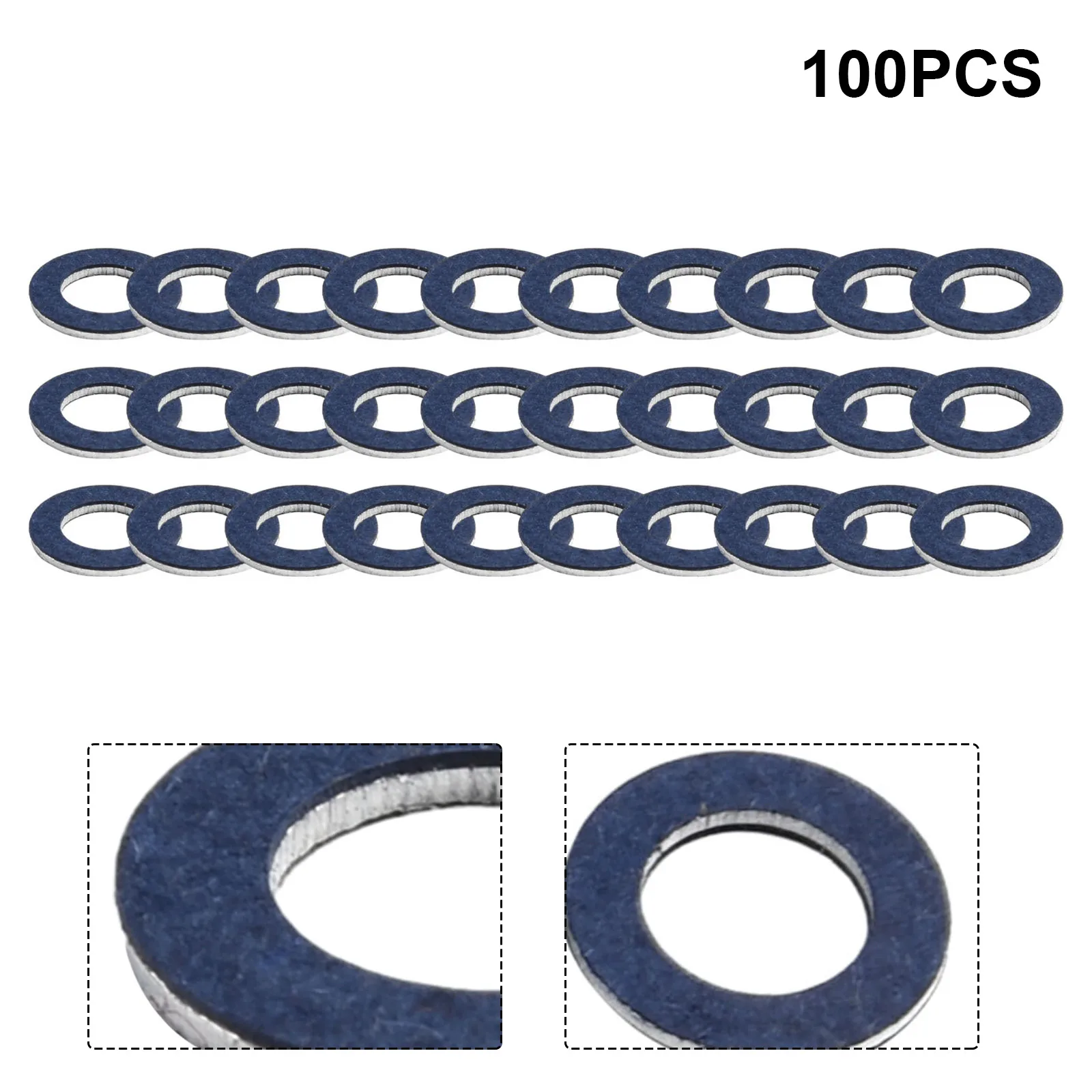 100pcs Oil Drain Plugs Gasket Thread Sump Bolt Washer 12mm Hole-Seal Ring Engine For-Toyota-Camry -orolla -Lexus 90430-12031