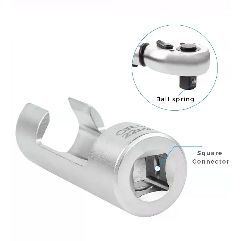 Imagem -05 - Hexagonal Repair Tool Grupo Flare Nut Soquete Tubulação de Óleo Manga Desmontagem Ranhurado Sensor de Oxigênio Injeção de Combustível Hexagonal